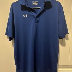 Under Armour Blue Polo Shirt